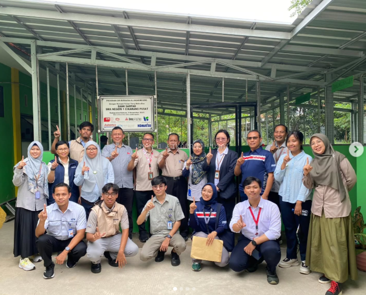 Peresmian Bank Sampah SMA Negeri 1 Cikarang Pusat Tahun 2026